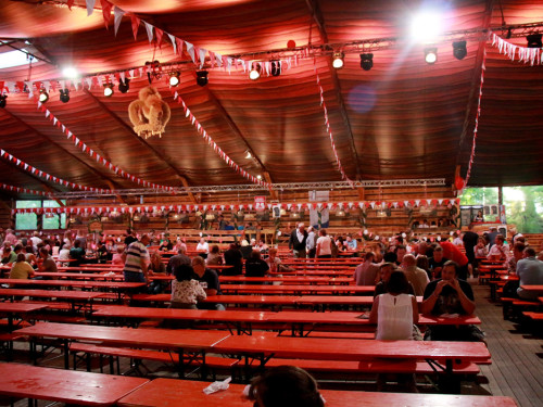 Hofer Volksfest 2016 letzer Tag Stadtkapelle Teuschnitz – Foto 3