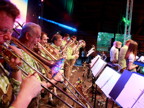 Hofer Volksfest 2016 letzer Tag Stadtkapelle Teuschnitz – Foto 14
