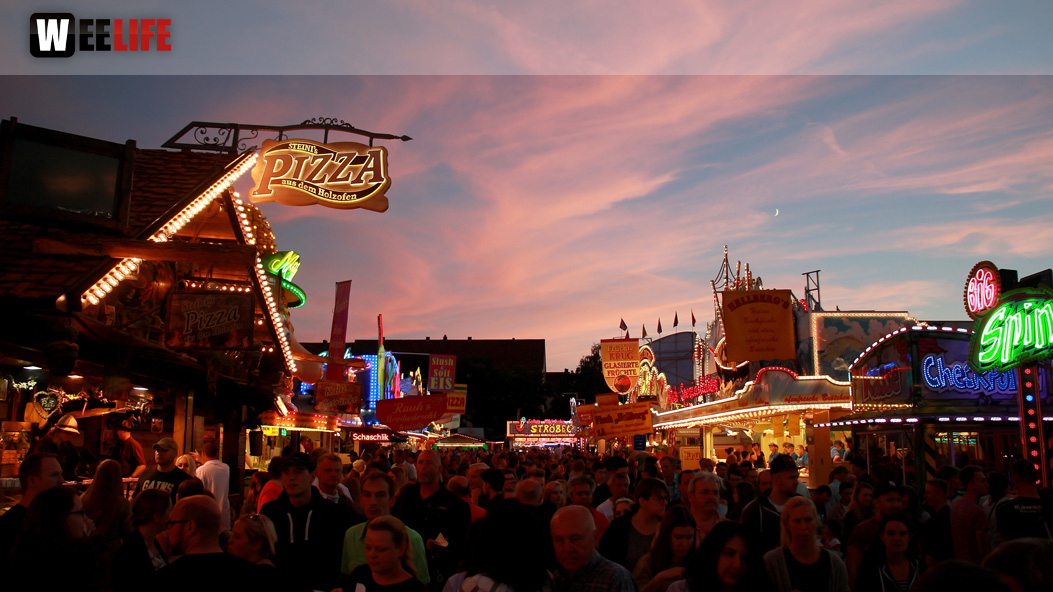 Hofer Volksfest 2016 letzer Tag Stadtkapelle Teuschnitz