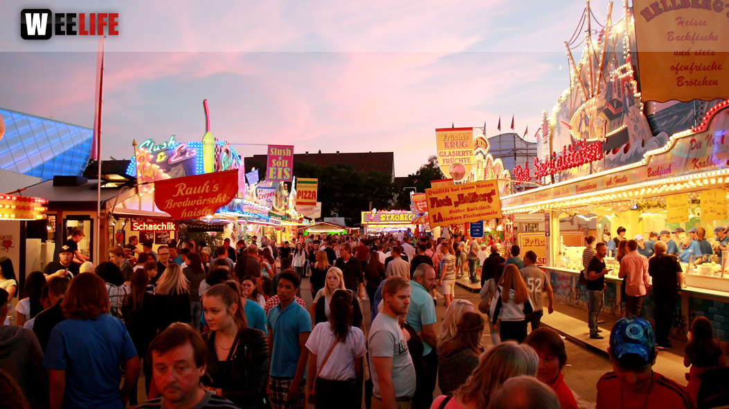 Hofer Volksfest 2016 letzer Tag Stadtkapelle Teuschnitz