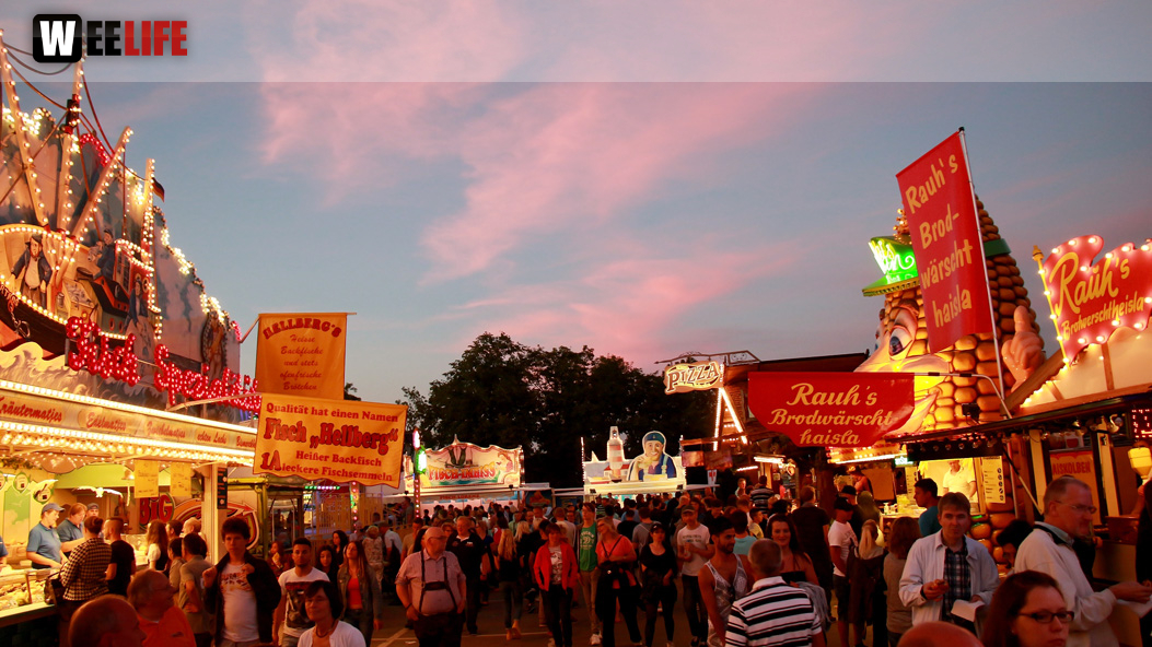 Hofer Volksfest 2016 letzer Tag Stadtkapelle Teuschnitz