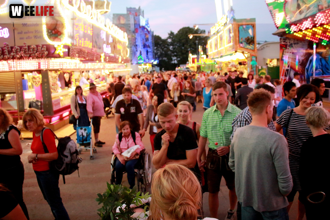 Hofer Volksfest 2016 letzer Tag Stadtkapelle Teuschnitz