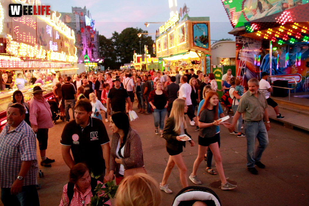 Hofer Volksfest 2016 letzer Tag Stadtkapelle Teuschnitz