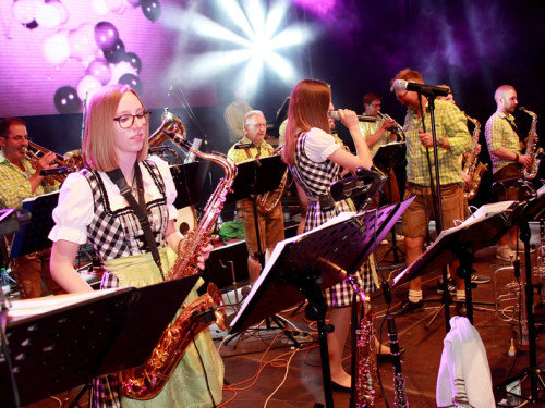 Hofer Volksfest 2016 letzer Tag Stadtkapelle Teuschnitz – Foto 46