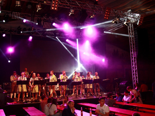 Hofer Volksfest 2016 letzer Tag Stadtkapelle Teuschnitz – Foto 47