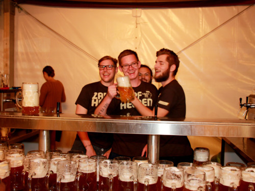 Hofer Volksfest 2016 letzer Tag Stadtkapelle Teuschnitz – Foto 67
