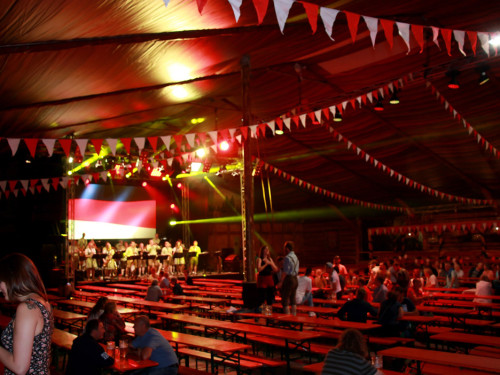Hofer Volksfest 2016 letzer Tag Stadtkapelle Teuschnitz – Foto 70