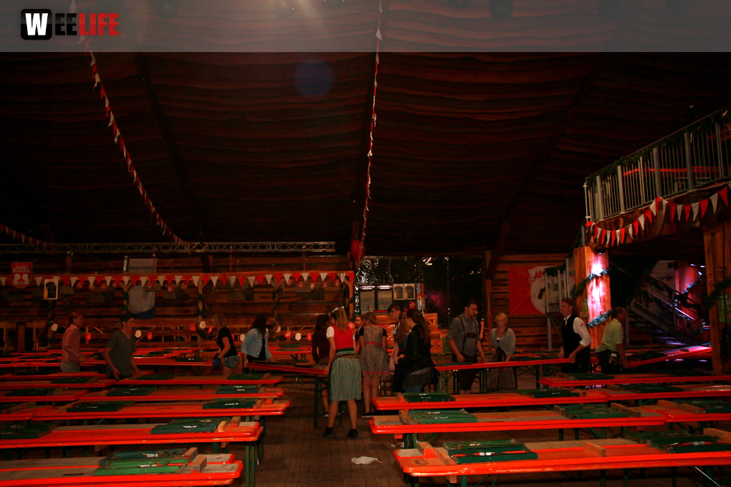 Hofer Volksfest 2016 Abbau