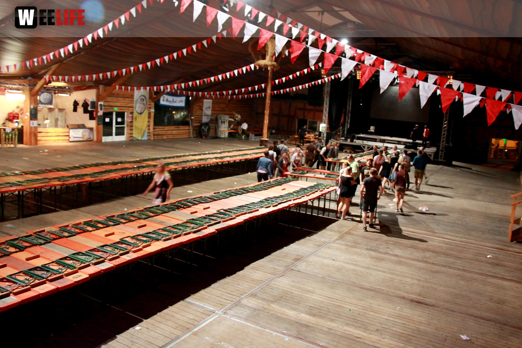 Hofer Volksfest 2016 Abbau