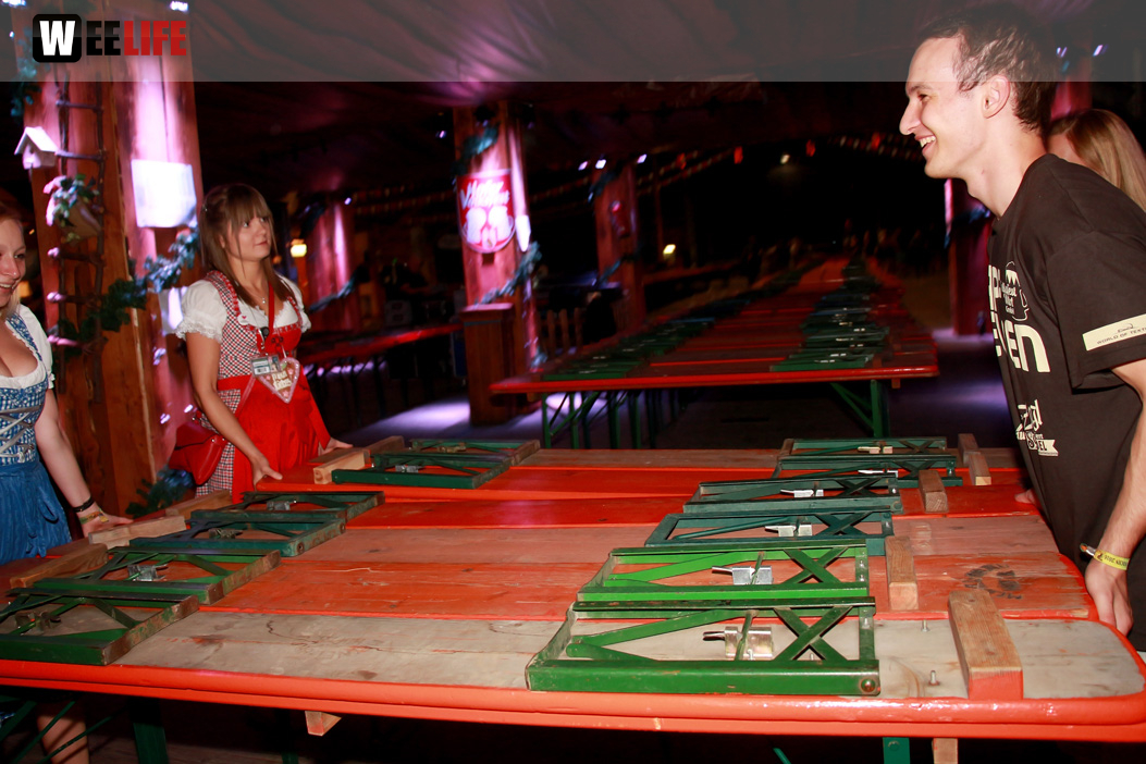 Hofer Volksfest 2016 Abbau