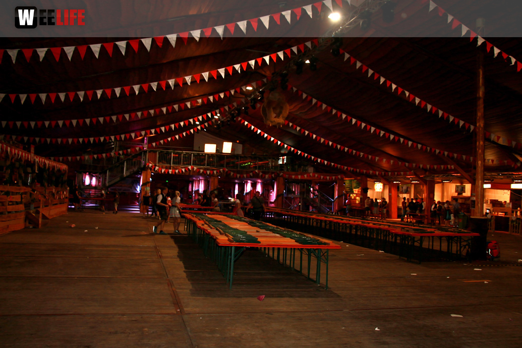 Hofer Volksfest 2016 Abbau