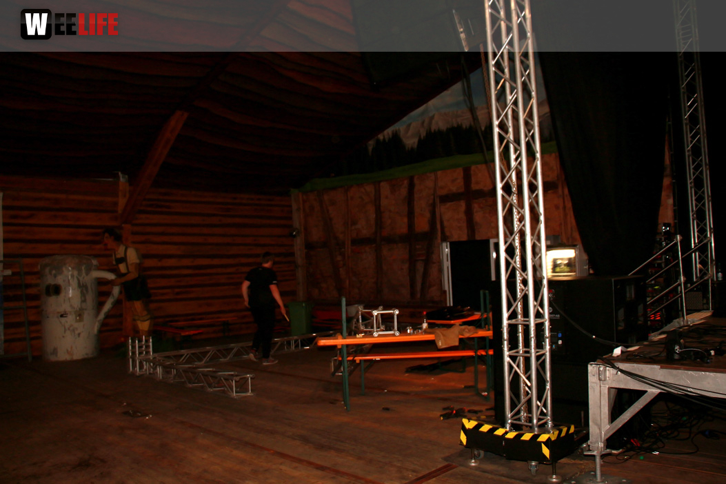 Hofer Volksfest 2016 Abbau