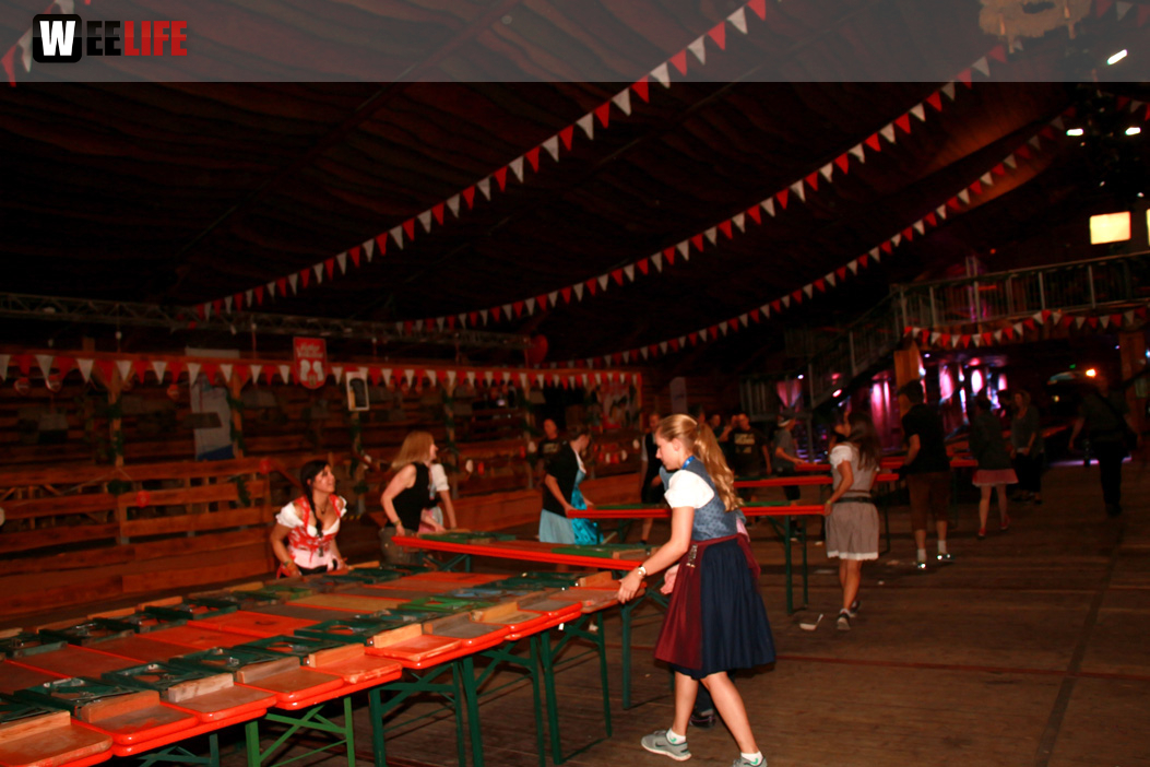 Hofer Volksfest 2016 Abbau