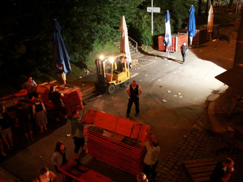 Hofer Volksfest 2016 Abbau – Foto 33