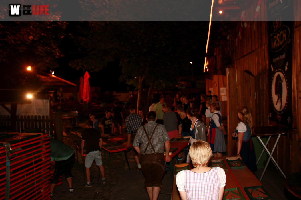 Hofer Volksfest 2016 Abbau