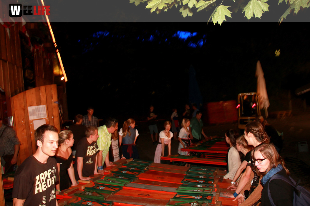 Hofer Volksfest 2016 Abbau