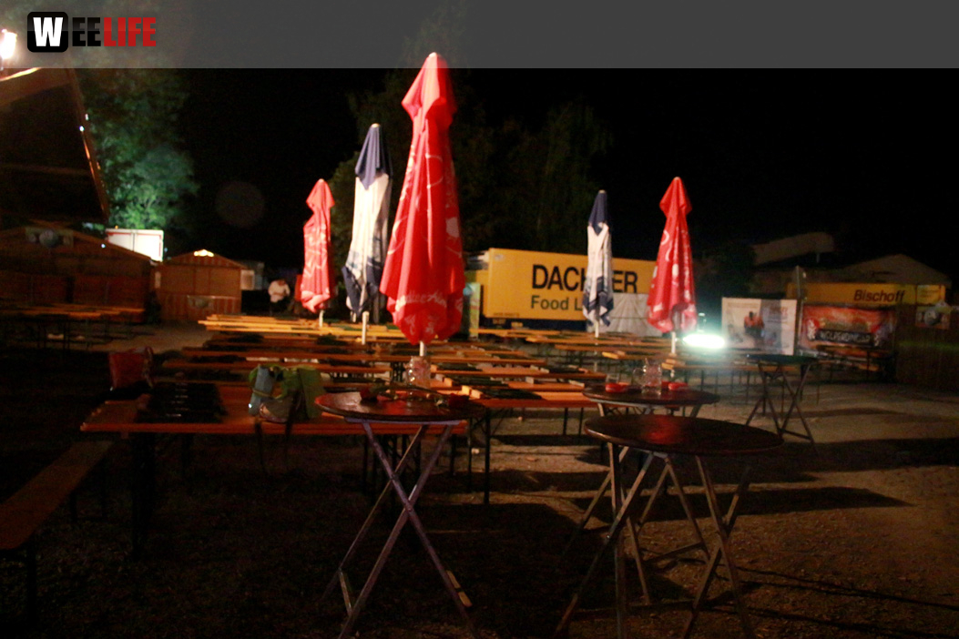 Hofer Volksfest 2016 Abbau