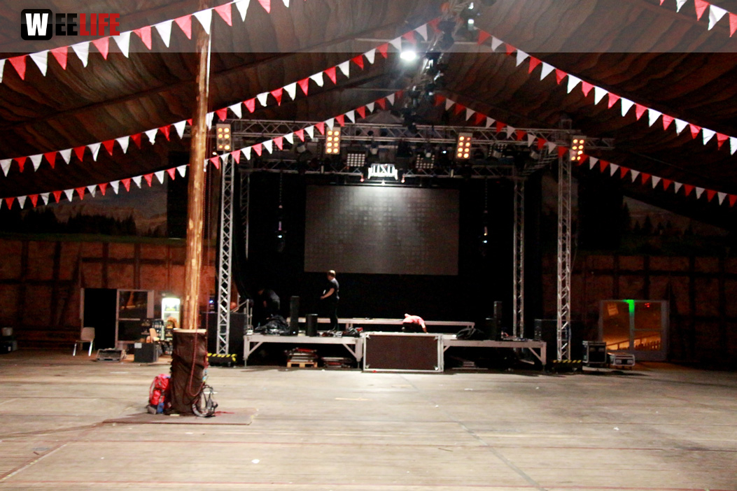 Hofer Volksfest 2016 Abbau