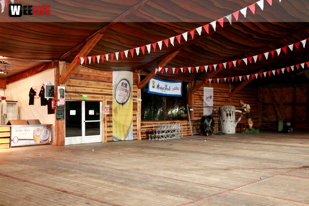 Hofer Volksfest 2016 Abbau