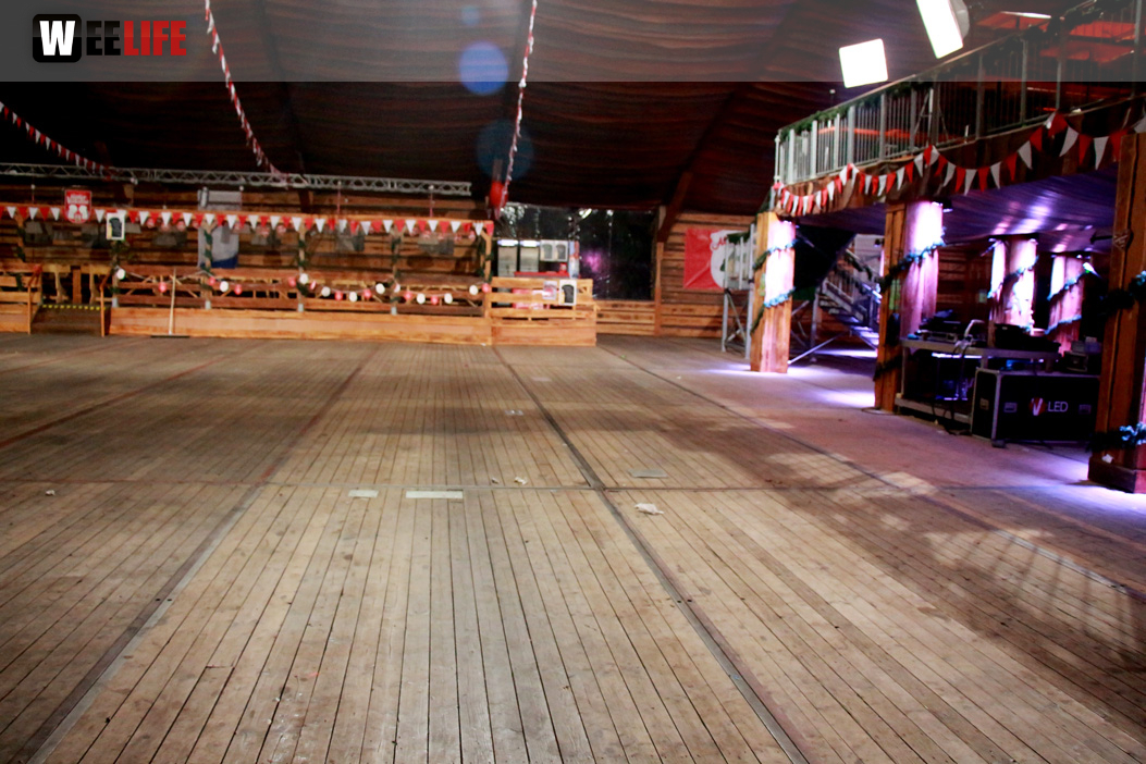 Hofer Volksfest 2016 Abbau