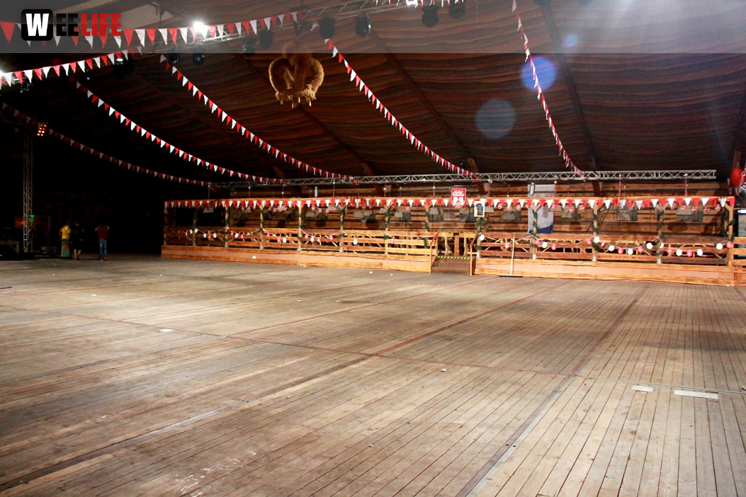 Hofer Volksfest 2016 Abbau