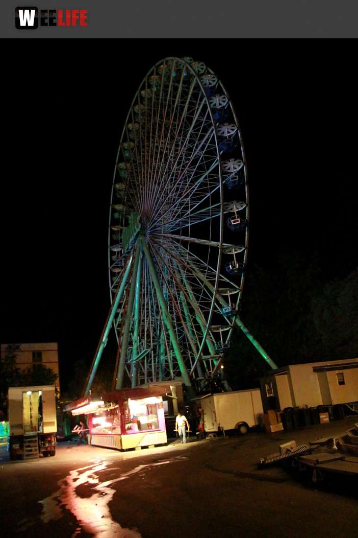 Hofer Volksfest 2016 Abbau