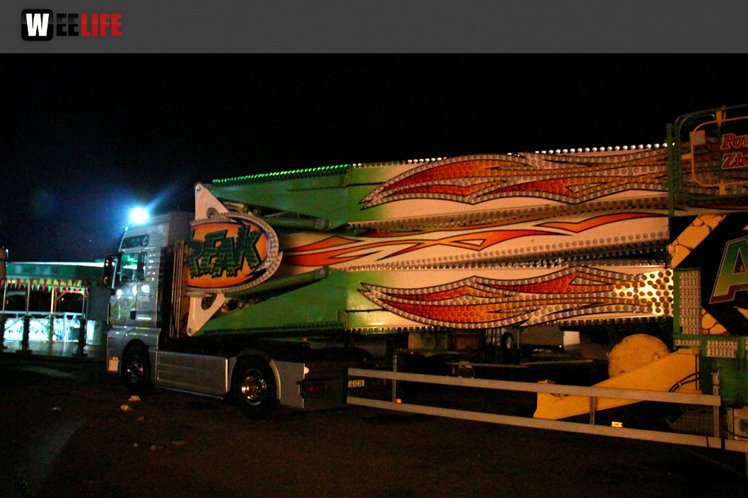 Hofer Volksfest 2016 Abbau