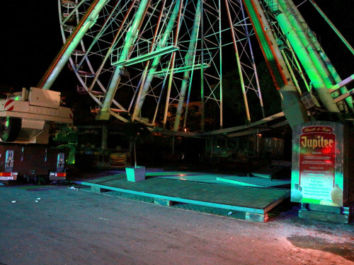 Hofer Volksfest 2016 Abbau – Foto 76
