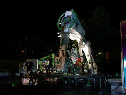 Hofer Volksfest 2016 Abbau – Foto 81