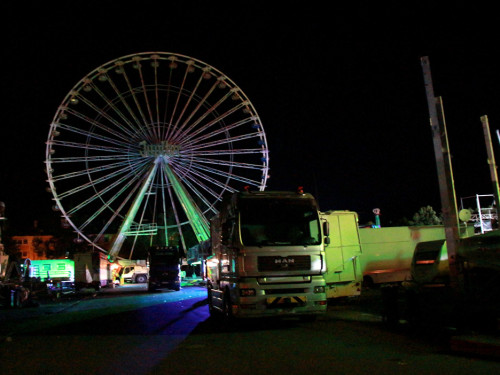 Hofer Volksfest 2016 Abbau – Foto 87