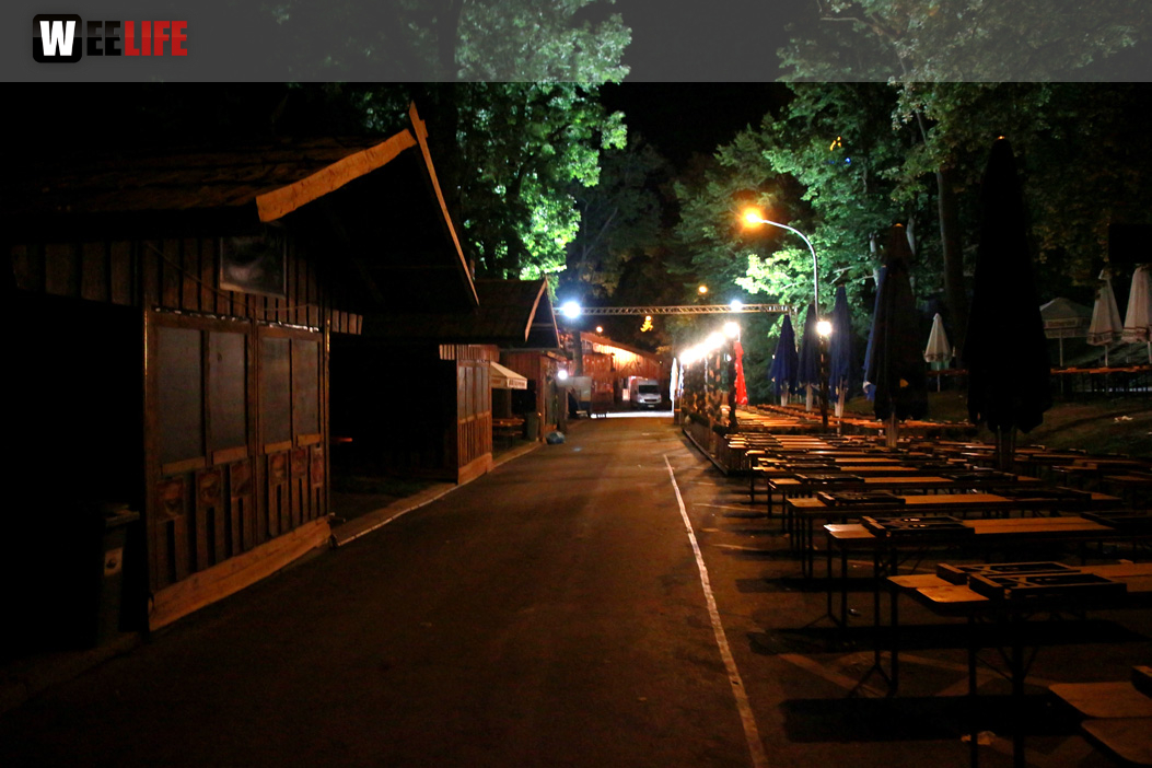 Hofer Volksfest 2016 Abbau