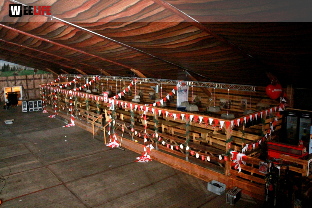 Hofer Volksfest 2016 Abbau