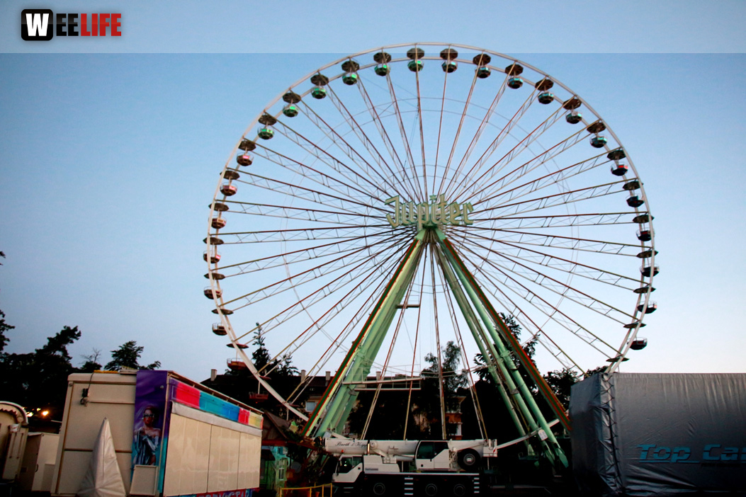 Hofer Volksfest 2016 Abbau