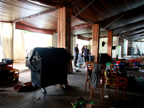 Hofer Volksfest Abbau 9.8.16 – Foto 9