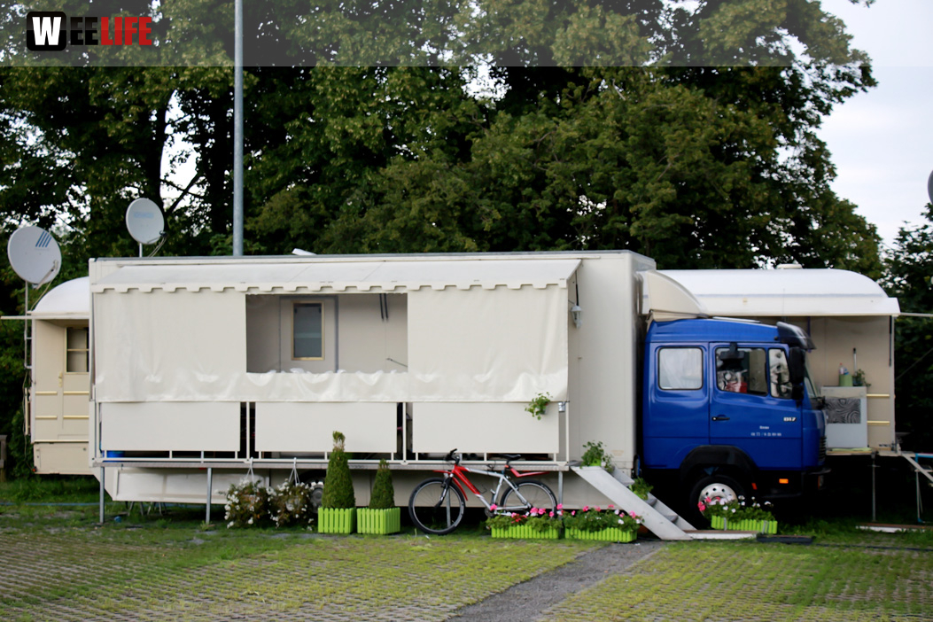 Hofer Volksfest Abbau 9.8.16