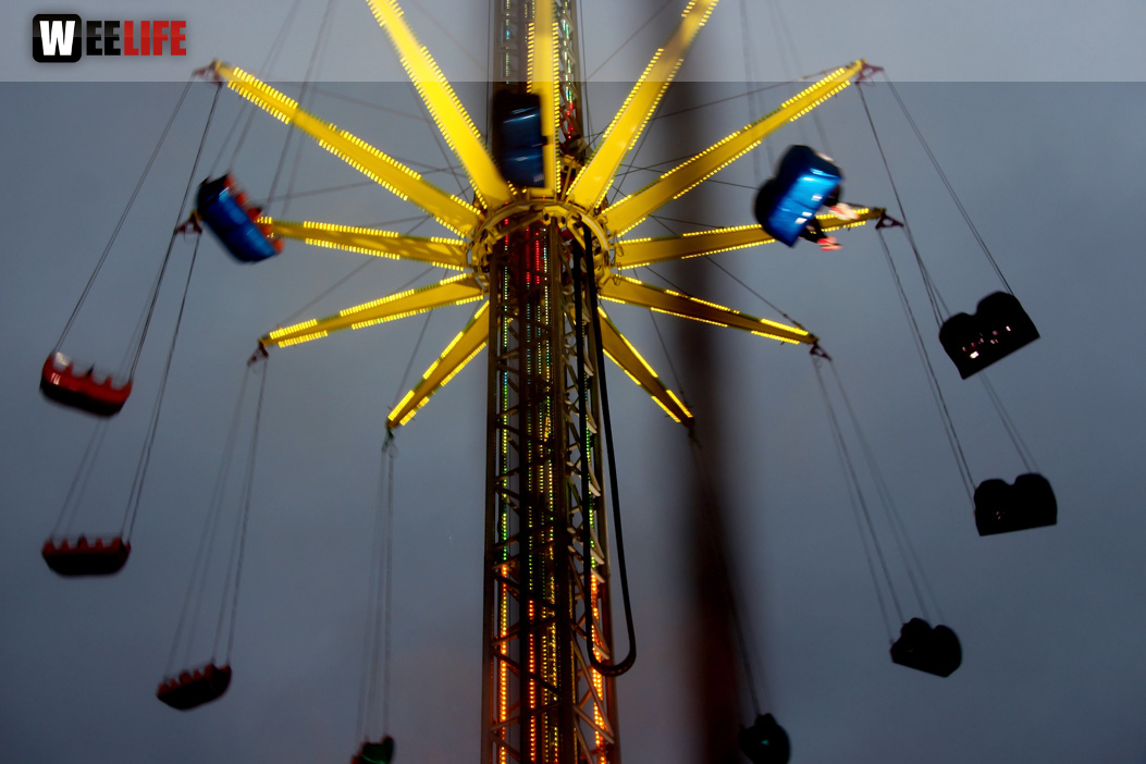 Hamburger Dom Abends 11.8.2016