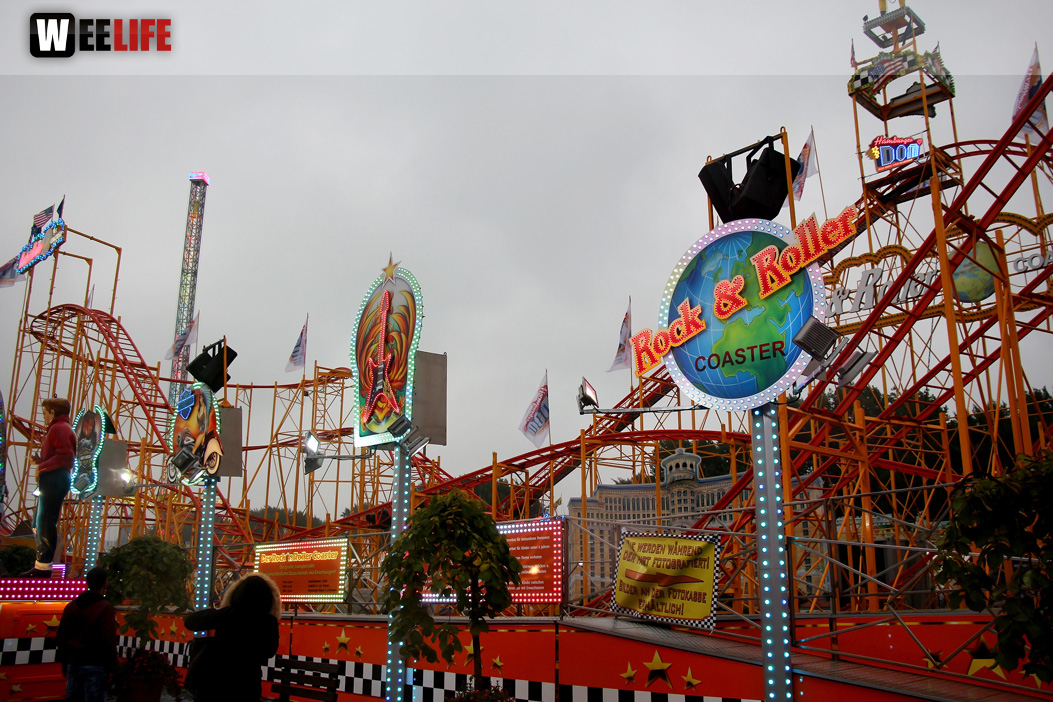 Hamburger Dom Abends 11.8.2016