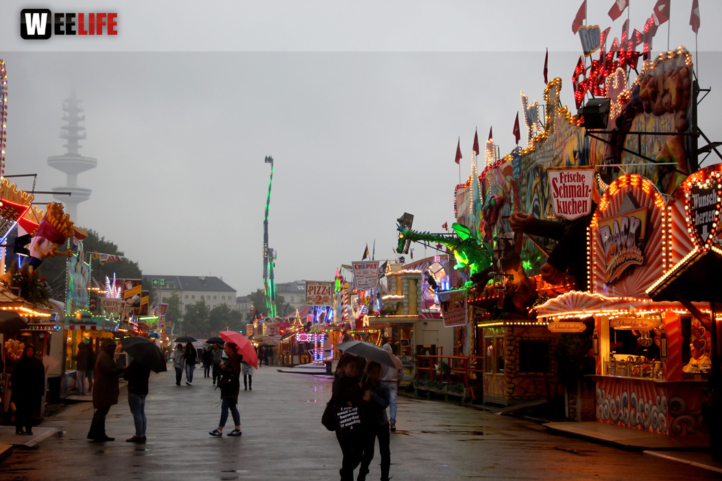 Hamburger Dom Abends 11.8.2016