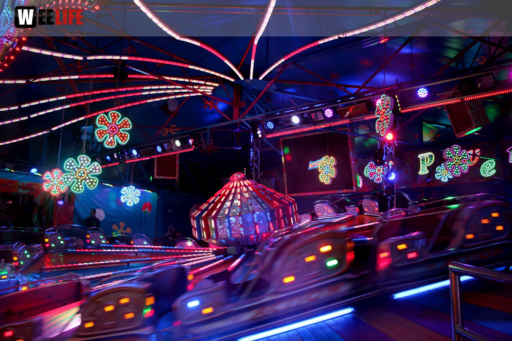 Hamburger Dom Abends 11.8.2016