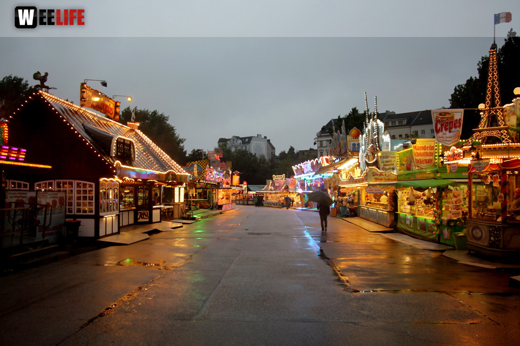 Hamburger Dom Abends 11.8.2016