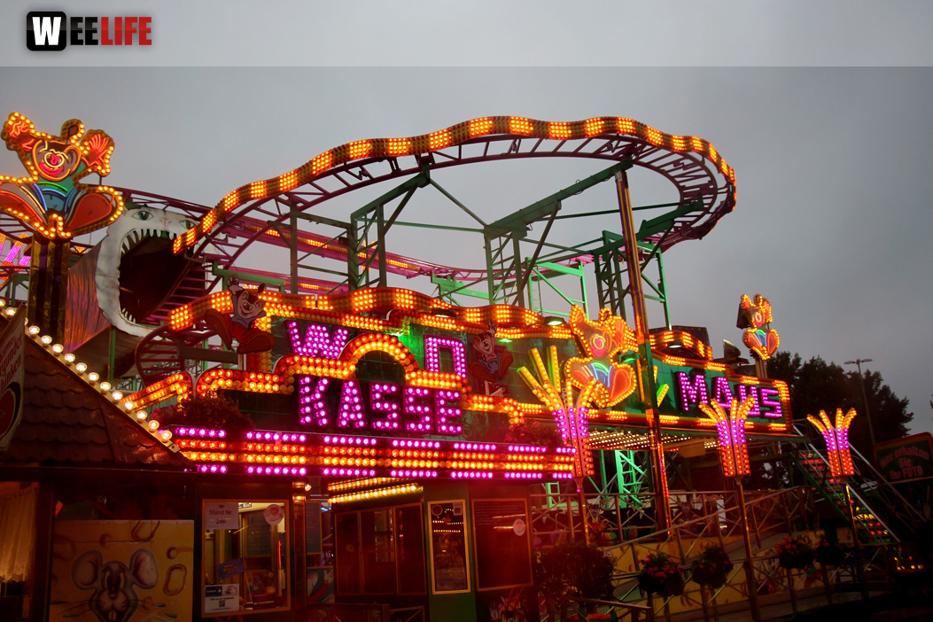 Hamburger Dom Abends 11.8.2016