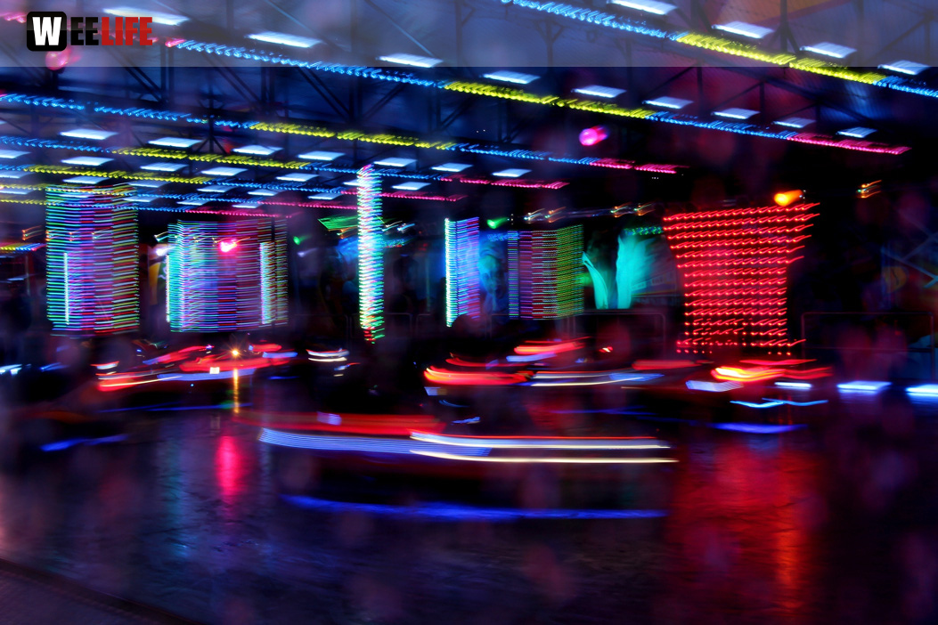 Hamburger Dom Abends 11.8.2016