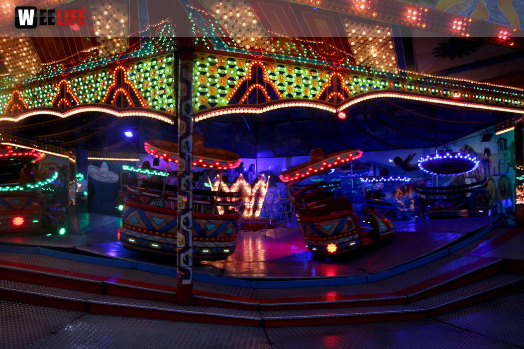 Hamburger Dom Abends 11.8.2016