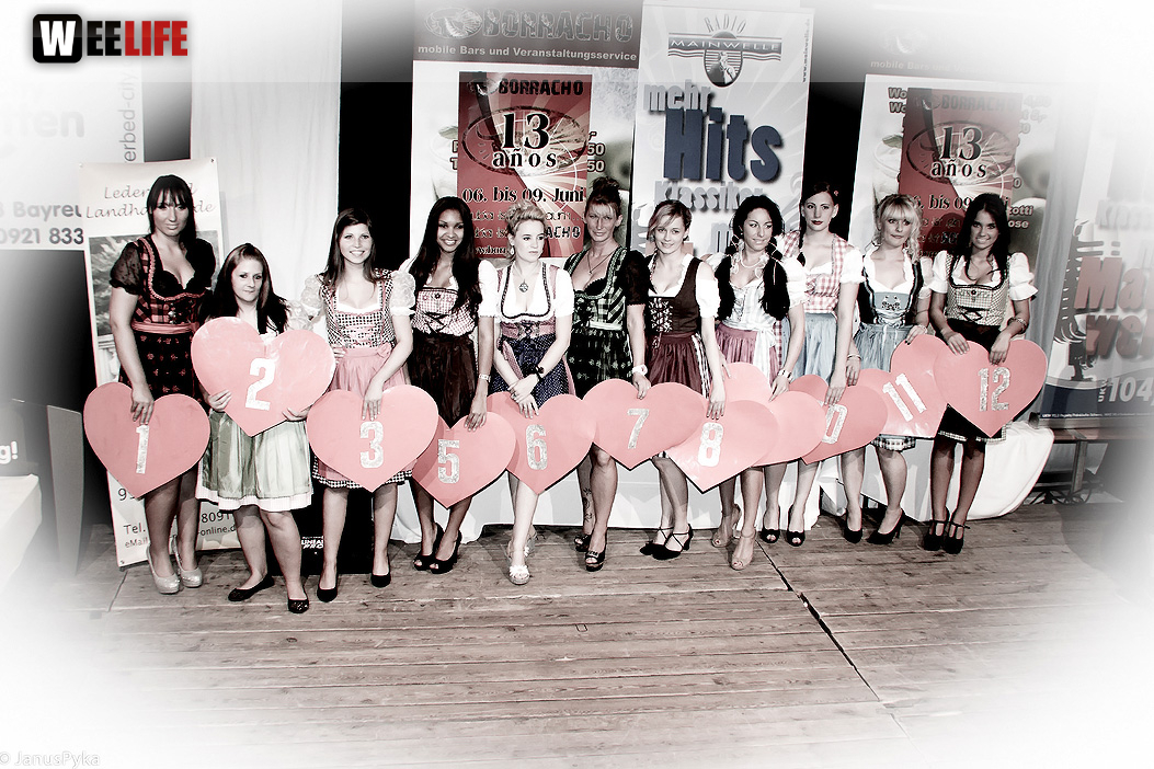 Miss Volksfest Wahl 2012