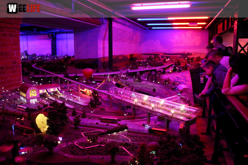 Minautur Wunderland Hamburg Nachts