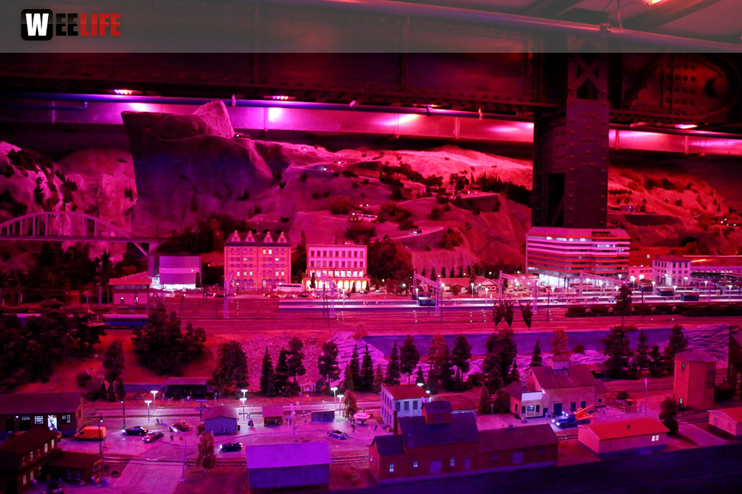 Minautur Wunderland Hamburg Nachts