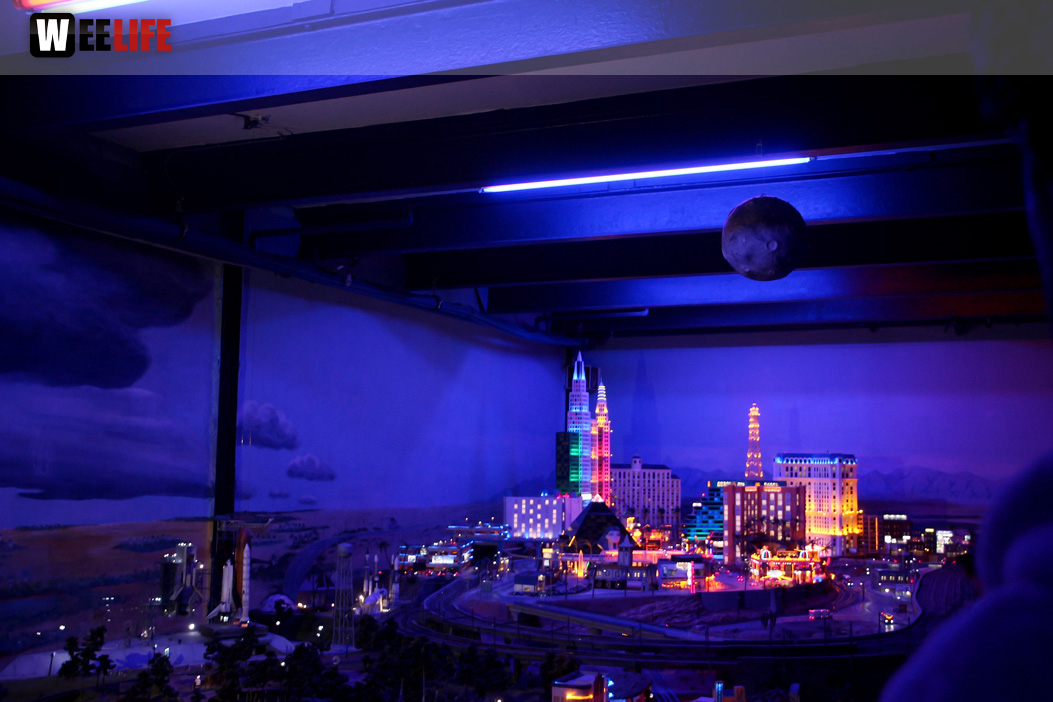 Minautur Wunderland Hamburg Nachts