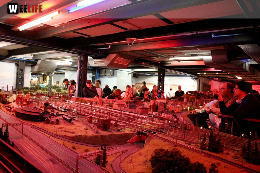 Minautur Wunderland Hamburg Nachts