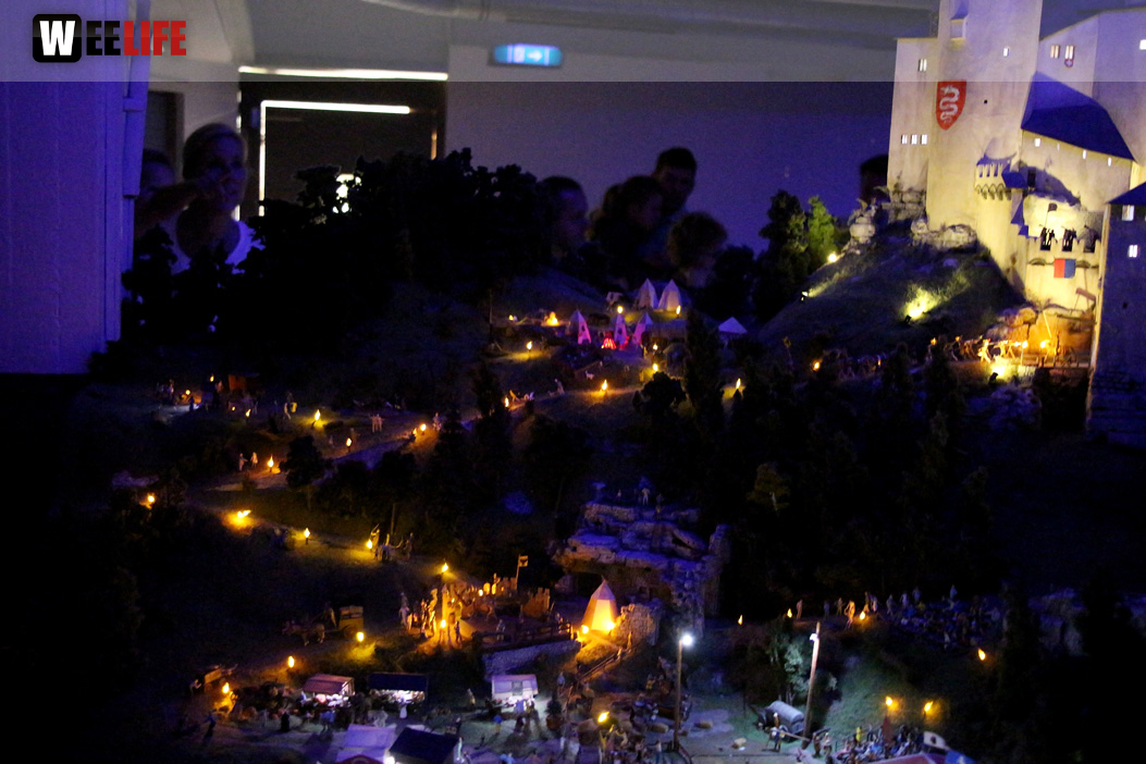 Minautur Wunderland Hamburg Nachts