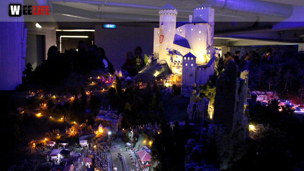 Minautur Wunderland Hamburg Nachts